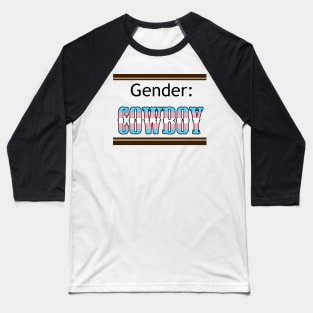 Gender: COWBOY - Trans Colors Baseball T-Shirt